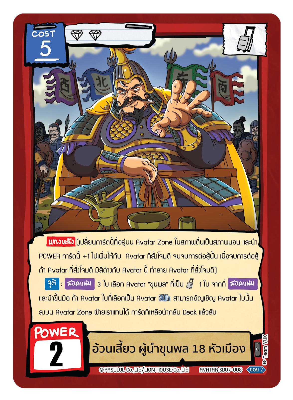 อ้วนเสี้ยว ผู้นำขุนพล 18 หัวเมือง