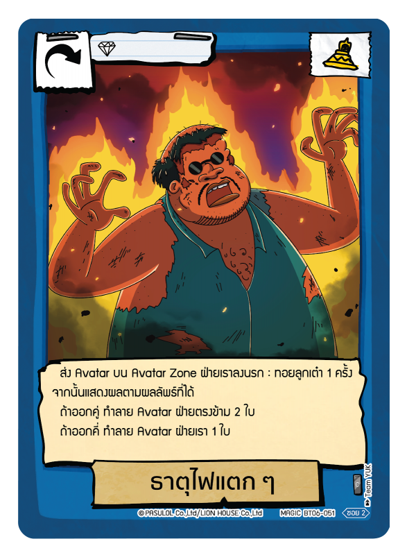 ธาตุไฟแตก ๆ